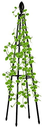 Nupaque Rankgitter Für Topfpflanzen, Kletterpflanzenunterstützung, Klettergerüst Für Pflanzen, Rostbeständiges Zimmerpflanzenzubehör, Rankhilfe Pflanzen, Outdoor Clematis Rebe Unterstützungszubehör