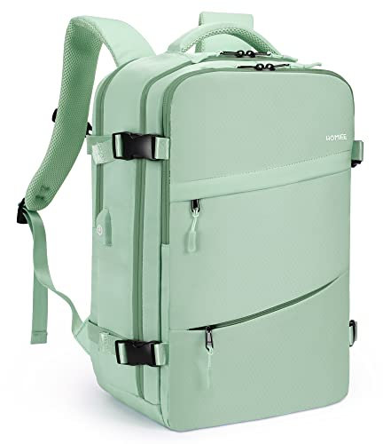 HOMIEE Reiserucksack Damen, Handgepäck Rucksack,15,6 Zoll Laptop Rucksack für Arbeit Schule Wochenende Reise, Sportrucksack Casual Daypack Schultasche, Kabinengröße