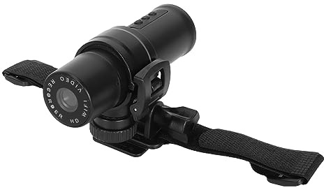 Caméra de Casque de Vélo WiFi 1080P, Vélo électrique WiFi Grand Angle 120 °, Mini Caméra de Sport en Plein Air avec Chargement USB pour Vélo Moto