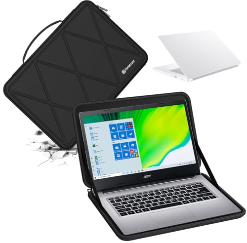Smatree Hard EVA Protective Case for 14 inch Acer Spin 3 SP314-55-34UR | Compatible for 14 inch Acer Spin 3 SP314-55-34UR, for 14 inch Acer Spin 3 SP314-55N-76EX 2 in 1 Laptop Notebook Bag (X8029)
