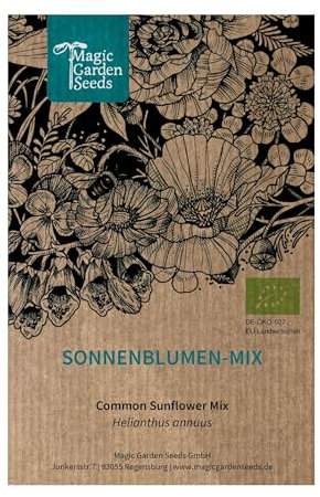 Miscela di girasoli (Helianthus annuus) circa 50 semi biologici