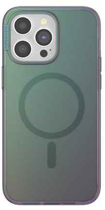 PopSockets iPhone 15 Pro Max Hülle kompatibel mit MagSafe, Handyhülle für iPhone 15 Pro Max, kabellos aufladbar, nur Hülle - Nightshade