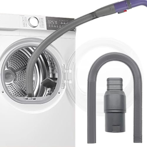 Upgraded Dryer Vent Cleaner Kit Compatible with Shark Dryer Lint Vacuum Attachment for Shark NV350 NV351 NV352 NV353 NV360 NV356E NV500 NV501 NV503 Series Cordless Vacuum Cleaner Removes Deep Lint