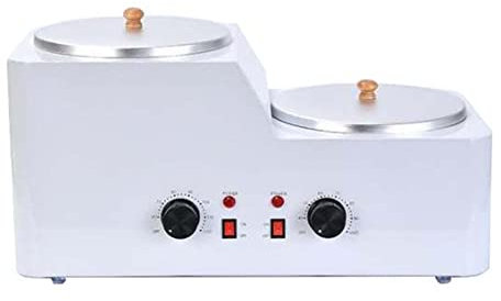 DMMFTERL Olla para derretir Chocolate Profesional, máquina eléctrica para Calentar Chocolate con ollas Dobles, Calentador de Cera para derretir con Fuente de Chocolate