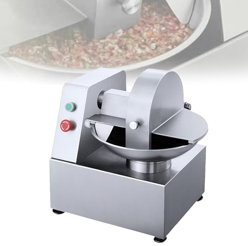 YJFEDCC Batidora Multiusos De Acero Inoxidable, Picadora De Carne Multiusos, Picadora De Alimentos Comercial Industrial, Batidora Totalmente Automática