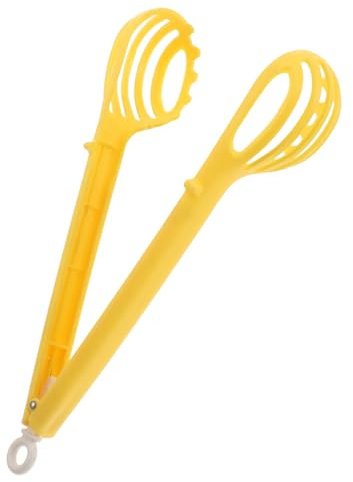 DIYEAH Manual Egg Whisk Multi-use Noodle Tong Handheld Whisk for Sauces Stirrer Tool Kitchen Tool