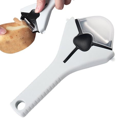 Hogvinnatil Vegetable Peeler, Fruit Peeler, Multifunctional Cucumber Slicer - Ergonomic Craft Tool for Cucumber Pumpkin, Devices for the Restaurant