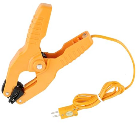 Upgraded HT-05 K Type Thermocouple Sensor Clamp, Professional 1~3/8 -40~200℃ Temperature Accurate Lead Pipe Clamp for Industrial Use Long Lasting