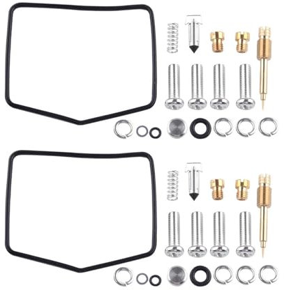 YFBH Carburateurs Kit De Réparation Carburateur Moto pour K&awasaki KZ440 1980-1983 Kits De Réparation De Carburateur, Joint Pointeau Flotteur De Rechange Reconstruction Pièces