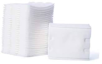 VALICLUD 3 paquetes Almohadillas de Algodón No Tejidas Blancas Paquete de Unidades Suaves y Duraderas para Maquillaje y Cuidado Facial Diario