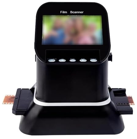 Film Scanner,120 126 127 135 Film Negative Scanner, Convert Slides & Negatives to Digital with 4.3 Display - for 35mm