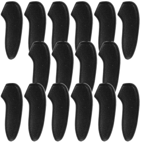BESPORTBLE Fundas de Punta Antiarañazos para Cuchillos 25 Piezas Negras, Protectores de Hoja de Plástico Resistentes para Cuchillos de Cocina Pequeños, Protector Multifuncional para Uso