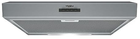 Whirlpool AKR 934/1 IX hotte 384 m³/h Monté au mur Acier inoxydable C