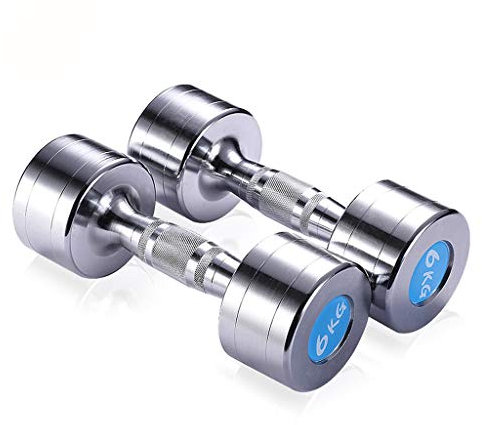 PIAOLING Fitness-Hantel Pure Steel Hantel Herren Fitnessausrüstung Haus Galvani Dumbbells Bequeme Pleuel Hantelkombination (Größe : 10kg)