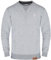JRC Mens Fleece Crewneck Sweatshirts & Pullovers, Round Neck Long Sleeve Jumper, Sweater for Sports & Workwear (GREY MELANGE, M)
