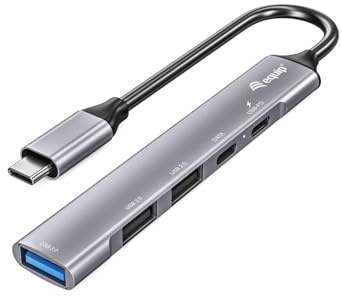 Equip 128962 - Hub USB 3.0/2.0 de 5 Puertos con USB-C 100 W USB PD