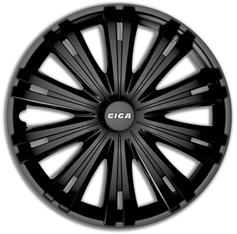 All4You Radkappen Giga Black 15 Zoll 4er Pack Radzierblenden Schwarz