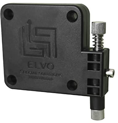 Lily's Home Automatic Door Closer - Sliding Screen Auto Door Closer. Storm Door, Gate, Windows and Cabinet Doors. Punch-Free and with Full Control on The Closure Speed and Strength. (Single - Black)