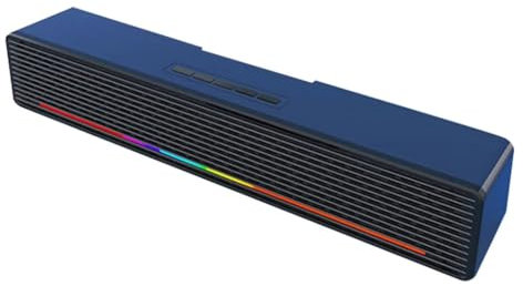 VejiA Altavoz Luces Coloridas Juegos de Computadora Audio Juegos Videojuegos TV Reproductor de Audio con Puerto de Carga USB