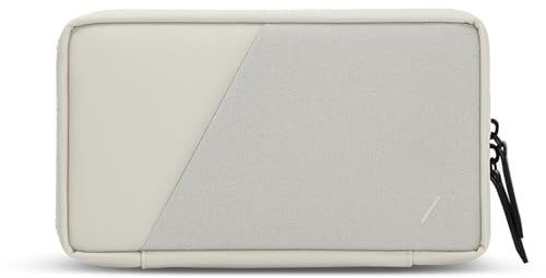 Native Union Stow Organisateur– Trousse Tech de Voyage Premium en Toile Durable –Gardez Vos Essentiels organisés avec Rangement Flexible & Poche d'accès Rapide pour câble, Chargeur, Carte SIM -(Grès)