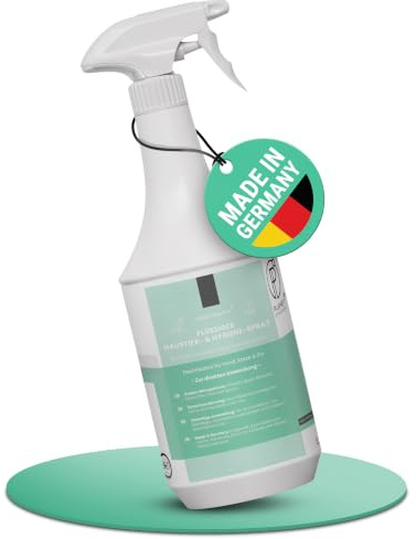 1L Haustier-Hygiene-Spray & Desinfektionsmittel für Hund, Katze & Co | Planet Sensitive® wirksam gegen Bakterien, Viren, Pilze & Sporen | Geruchsbeseitigung | Made in Germany | Sprühflasche