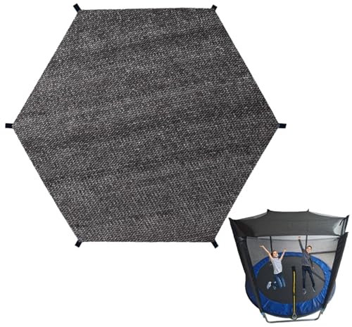 Générique Housse De Protection pour Trampoline, Tente De Trampoline D'extérieur, Housse De Protection pour Trampoline De 1,8 M, 2,4 M, 3 M, 3,6 M, Facile à Installer(10FT-6)
