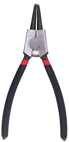 Zerodis Pinza Ad Anello a Scatto, Pinze di Piega Esterna con Punta Piegata, Facile Trasporto, Materiale in Acciaio Cromatico, SK-112-9b, Apertura 32 Mm, Diametro della Punta 2 Mm, Strumento di