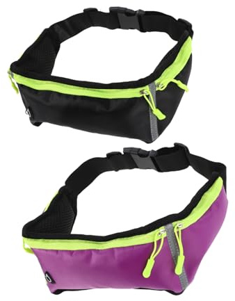 UPKOCH 2stücke wasserdichte Gürteltasche Für Handy Schlüssel Und Karten Unisex-laufgürtel Separatem Fach Für Wasserflasche Für Outdoor-Sportarten Und Wanderungen