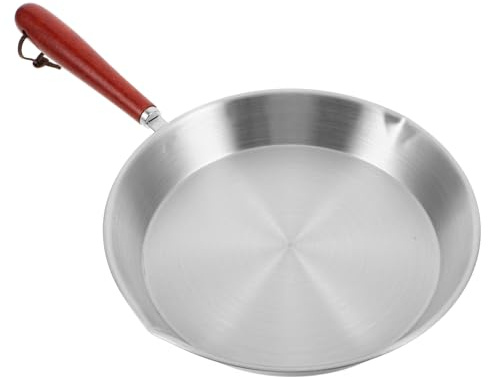 AUTSUPPL Sartén De Inducción Wok Antiadherente Plancha Sartén Antiadherente Sartenes Para Saltear De Acero Inoxidable De Plano Wok Para Bistec