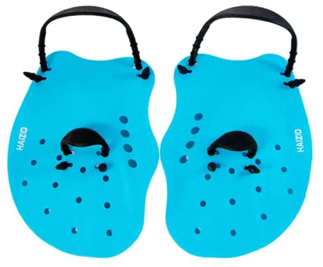 Guanti da nuoto per bambini | Guanti da nuoto palmati in silicone regolabili per bambini | Attrezzatura da portatile per adulti con fori di drenaggio, aiuti per il riutilizzabili per allen