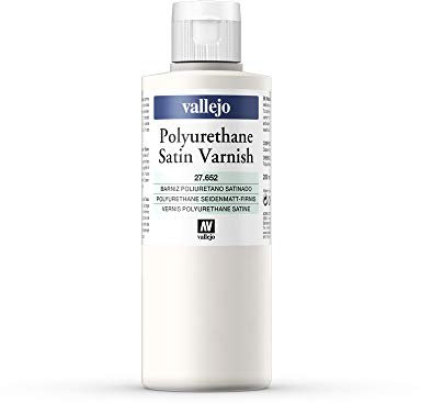 Vallejo 27652 Polyurethane Satin Varnish (200ml)