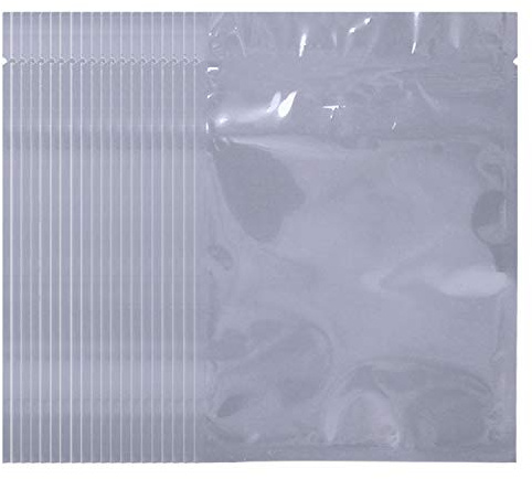 Lot de 20 grands sacs antistatiques avec ouverture sur le dessus 40 x 60 cm avec 20 autocollants
