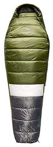 Sierra Designs Shut Eye 20 Degree Long Unisex Sleeping Bag - SierraLoft Synthetic Insulation, Mummy Style Camping & Backpacking, Stuff Sack Included