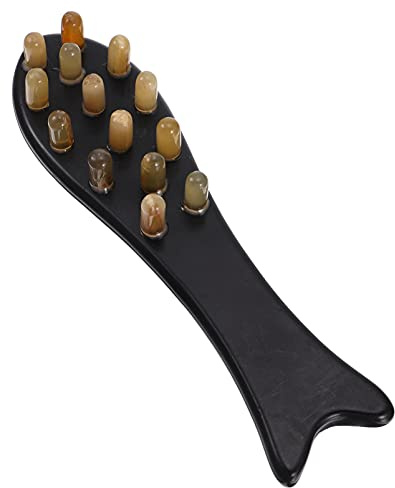 Guasha Kamm Schaben Massage Werkzeug Guasha Kopf Gesicht Werkzeuge K?rper Haut Massager Für Gestaltung Gesicht Auge Nase Kopf Arm Anti Falten Spa Schwarz