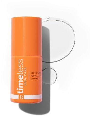 Timeless 10% Vitamin C + E Ferulic Acid Serum, Vegan, 1 fl oz