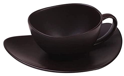 BOSUGE, Tazza da tè Tazza da caffè Tazza da caffè in Ceramica Cappuccino capacità 280 ml for Bevande Speciali al caffè Stile Nordico New Bone China Adatto for caffè Sale da tè (Color : White) (Color