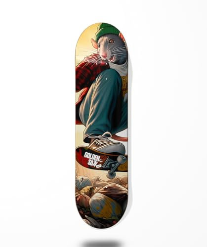 Golden Sand Skateboard Deck Pro Rat 8.375