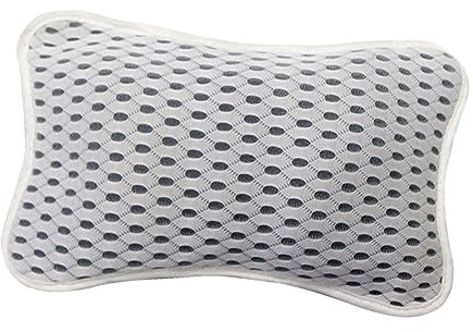 Healeved 3stücke Badewannenkissen Mesh-kopfkissen Rutschfestes Badekissen Für Kopf Nacken Und Schultern Ergonomisches Design Für Maximale Entspannung Der Badewanne Geeignet Für