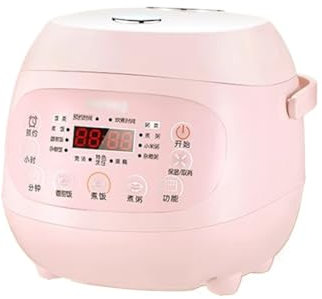 Cuiseur à riz électrique automatique 2L, Mini cuiseur à riz multifonctionnel et Intelligent for 1 à 3 personnes