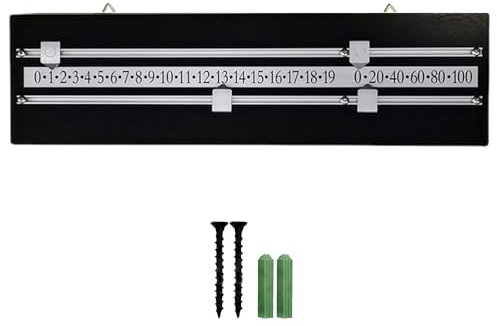 OAJABBGE Billard Integrator Game Scorer Billard Anzeigetafel Game Scorer Board Spielerberechnung Zahlentool
