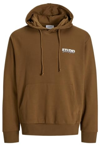 JACK & JONES Jjyuki Sweat à Capuche BF, Robe de Lune., M