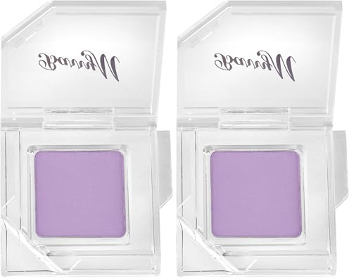 Barry M, Cosmetics Clickable Single Lilac Matte Eyeshadow Palette, Intrigued (Pack of 2)