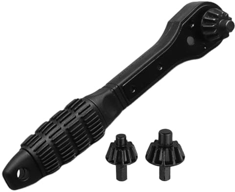 Llave de Mandrino de Doble Función Herramienta de Sujeción para Taladros