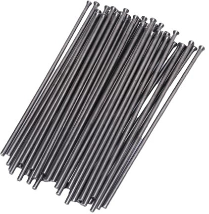 Akozon 50PCS High Efficiency Tungsten Steel Pneumatic Scaler Needle for Ship Maintenance