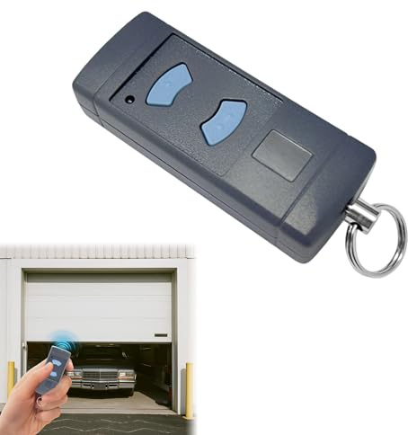 1PC 868MHz Garage Door Remote Replacement Garage Door Opener | Universal Blue Button Gate Opener For HORMANN HSE2-868 HSM4-868 HS1-868 Etc