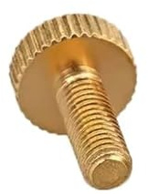 1/3/5 Stück M3 M4 M5 M6 M8 M10 Messing große Flachkopf-Handschraube Rändelschraube Handschraube(20mm,M10 (1PCS))