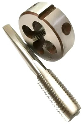 HQABCUTR Tapón for máquina de roscar y terrajar M12x1,25, redondo, taladro, tornillo y tuerca, métrico, manual