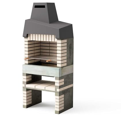 Movelar Holzkohlegrill und Beton California XL