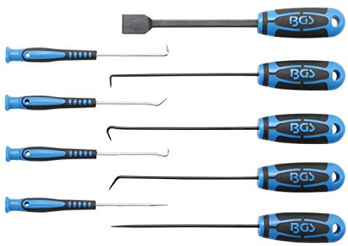 BGS 8487 | Nadel-, Haken- und Schaber-Satz | 9-tlg.