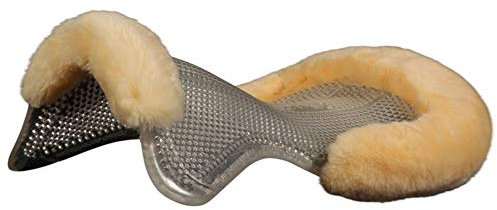 Acavallo Gelpad Therapeutic 1/2 Lammfellrand Farbe: transparent/Natur Größe: M